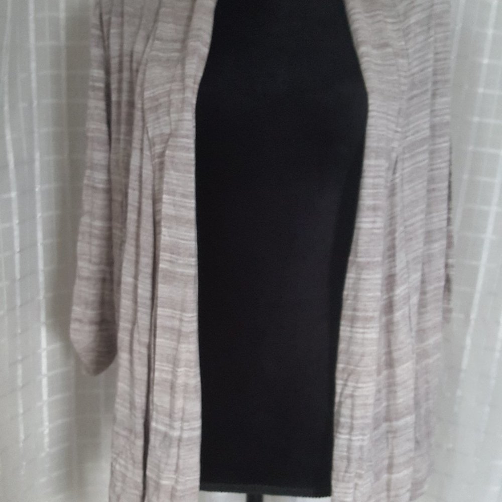 CARDIGAN OPEN. COLOR: BEIGE, MEDIUM